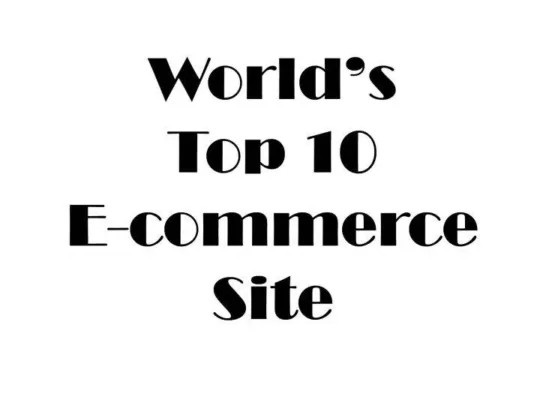 Top 10 e-commerce sites in the world based on visitors