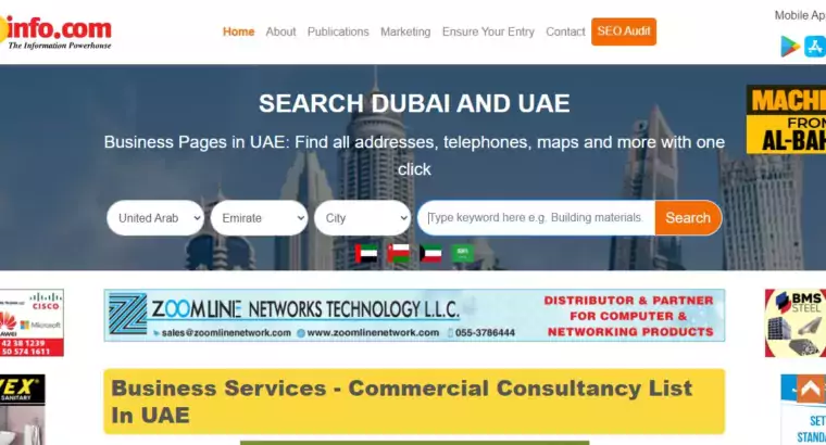 Business Services in Dubai, UAE