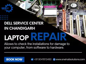 Expert Dell Service Center in Chandigarh – Sneha It Solution