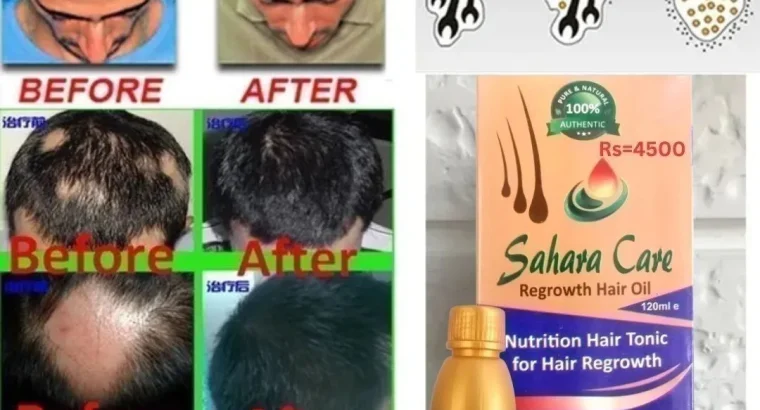 Sahara Care Regrowth Hair Oil in Pakistan