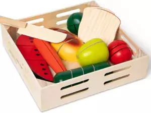 Melissa & Doug Cutting Food – Play Set With 25+