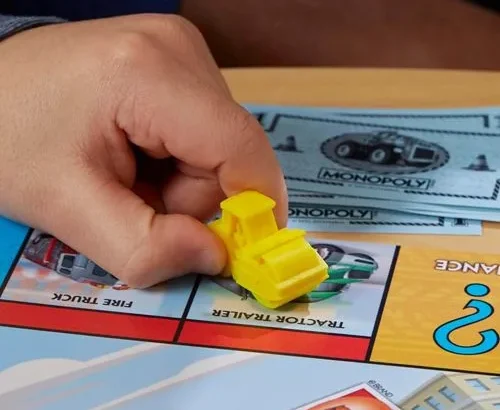 Monopoly Junior-Trucks Edition Board Game, Monopoly Game