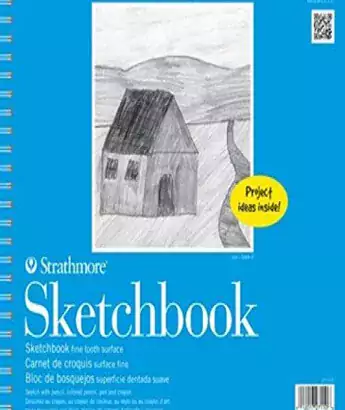 Strathmore STR- 30 Sheet Kids Spiral Sketch Book, 12″