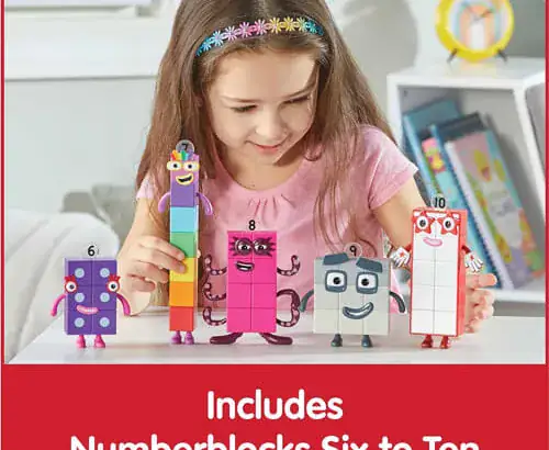 hand2mind Numberblocks Friends Six to Ten, Toy Figures Colle