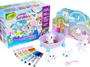 Crayola Scribble Scrubbie Peculiar Pets, Pet Care Toy, Inclu