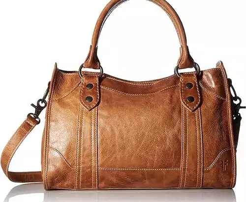 Frye Melissa Zip Satchel Leather Handbag