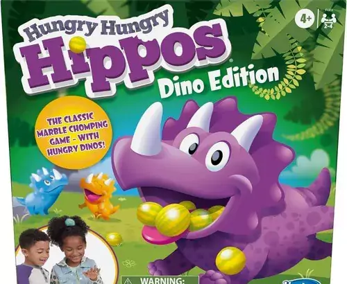 Hasbro Gaming Hungry Hungry Hippos Dino Edition Board Game