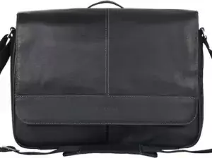 Kenneth Cole REACTION Risky Business Messenger Full-Grain Co