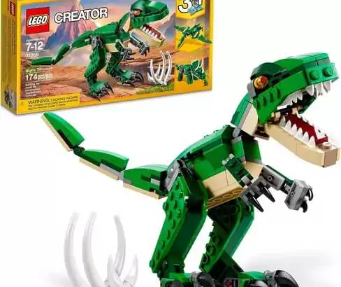 LEGO Creator 3 in 1 Mighty Dinosaur Toy, Transforms from T.