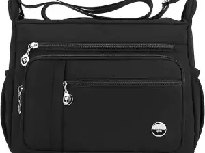 MINTEGRA Women Shoulder Handbag Roomy Multiple Pockets Bag