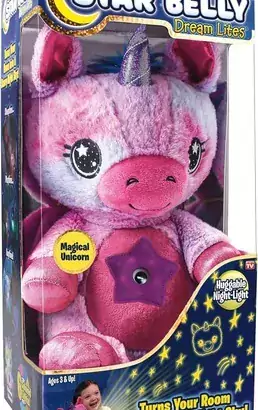 Ontel Star Belly Dream Lites, Stuffed Animal Night Light, Ma