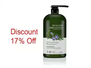 (17% Off) Avalon Organics Rosemary Shampoo, 32 fl oz