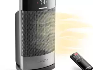 Lasko Ellipse Ceramic Tabletop Heater for Home with Tip-Over