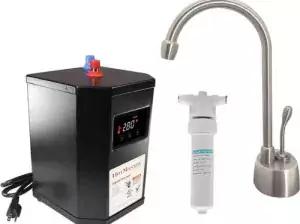 Westbrass DT1F271-20 Develosah 9″ 1-Handle Hot Dispenser Faucet