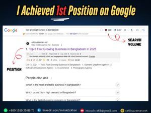 Rank #1 on Google with SEO Service in Bangladesh